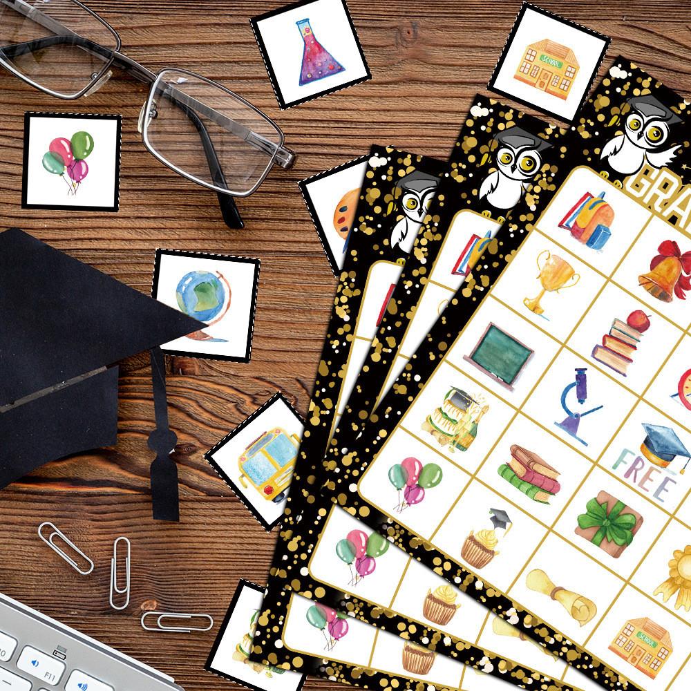 Graduation Theme Season Campus Party Entertainment Desktop Card Game Props