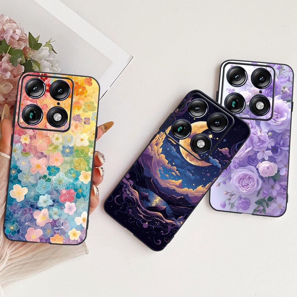 For Moto X70 Air Pro Case Cover Fashion Butterfly Cute Cat Cool Painted Soft Phone Casing For Motorola Moto X70 Air Pro