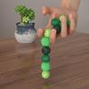 Magnetic Sensory Silicone Ball Hand Touch Ball Soft Massage Training Raised Point Waist and Back Foot Massage Ball 4/8 Pieces