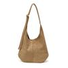 New Suede Lazy Design Large Capacity 2025 Simple Retro Women's Handbag Shoulder Bag Mother and Child Bag