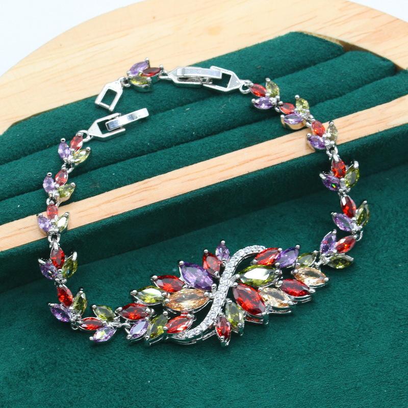 Horké šperky Antialergický Zirkon Náramek Náhrdelník Náušnice Prsten Šperky