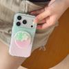Strawberry Halo Magnetic Bracket iPhone 17/16 Pro Case with Drop Protection