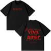 Bad Bunny 2026 Welttournee Grafik T-Shirt Unisex Locker Lässig Hip Hop Streetwear Trendig Kurzarm Damen und Unisex T-Shirts