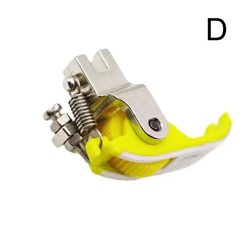 

Industrial Flat Car Sewing Machine Universal Roller Wheel Presser Foot Thin Thick Leather Presser Feet Lockstitch Accessories D