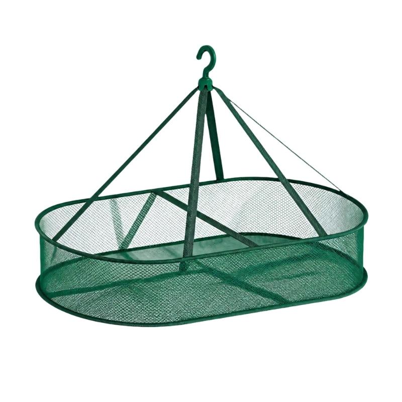 Sweater Drying Rack 2-Pack with Open Woven Platforms, Raised Edges, and Flat or Hanging Placement for Laundry Care