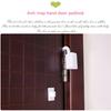 ABS Baby Fingertip Hand Protector Self-adhesive Cupboard Closet Children Safety Door Stopper Stop Clip Hinge Guard
