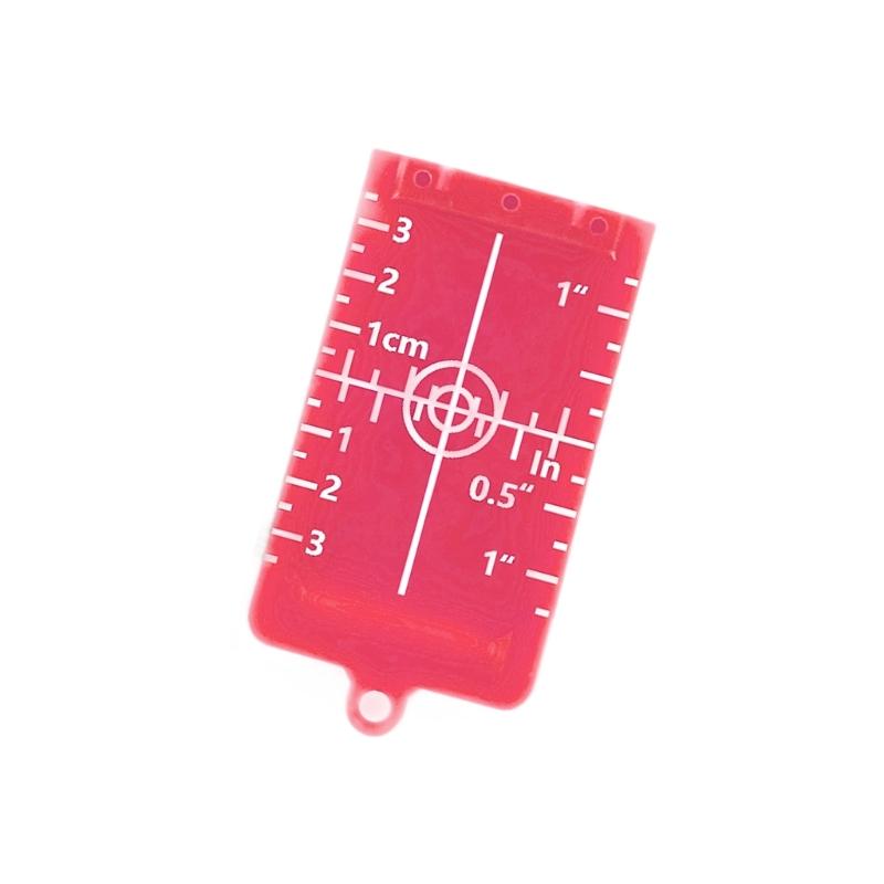 652F Lasers Leveling Targets ABS Floor Lasers Targets Plate Solution For Wall Alignment And Floor Installation Tasks