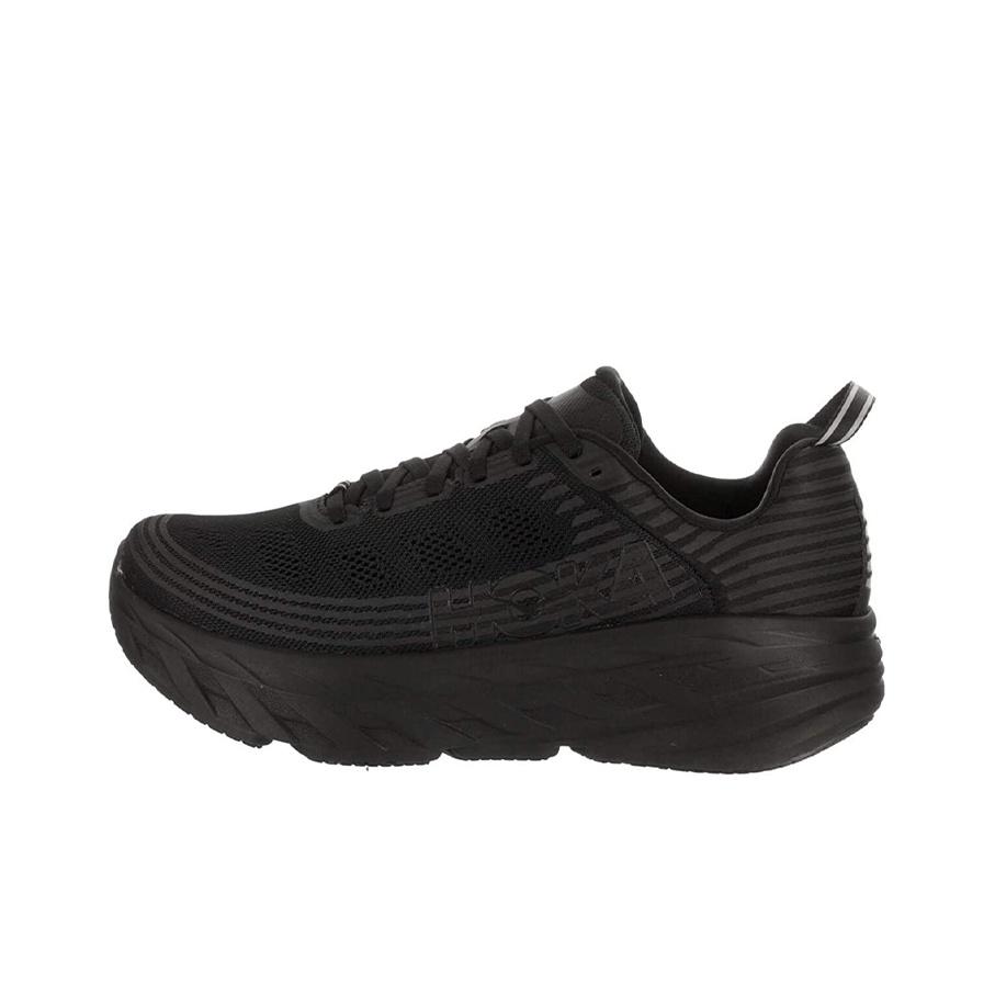 HOKA  Bondi 6 Triple Black Women Sneakers 1019270-BBLC
