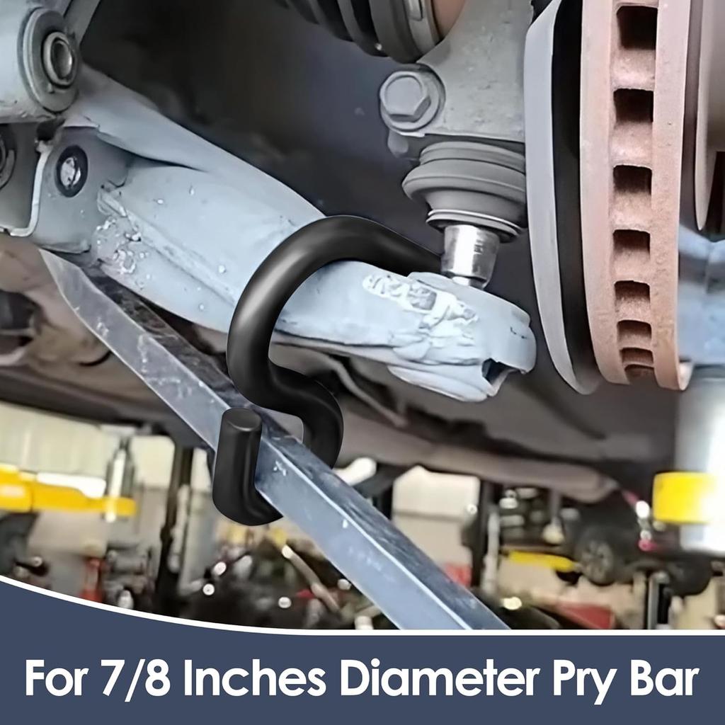 3 PCS Lower Control Arm Prying Tool, Designed for 7/8 Inches Diameter Pry Bar, Specialty Suspension Bushing Tool Automotive Control Arm Helper