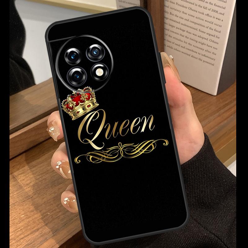 King Queen Art Case For OnePlus 15R 13R 13T 12R 15 13 12 11 10 Pro 10T Nord CE 3 4 Lite N20 N30 Nord 5 Cover