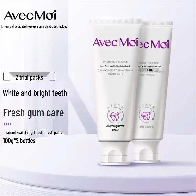 Avec Moi Probiotic Brightening Toothpaste