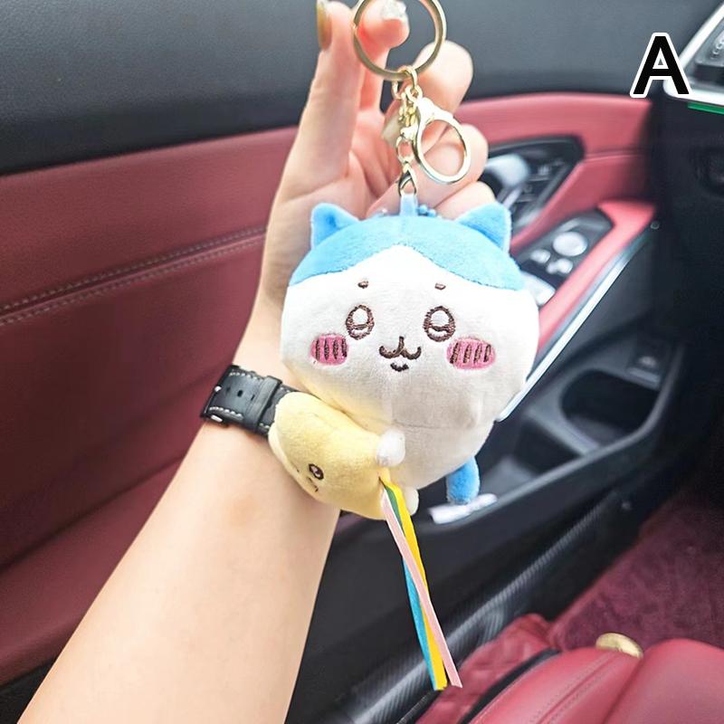 Desenho Animado Kawaii Chiikawa Pingente Decorativo Boneca de Pelúcia Brinquedo Chaveiro Pingente de Bolsa Acessórios Brinquedo Infantil Presentes
