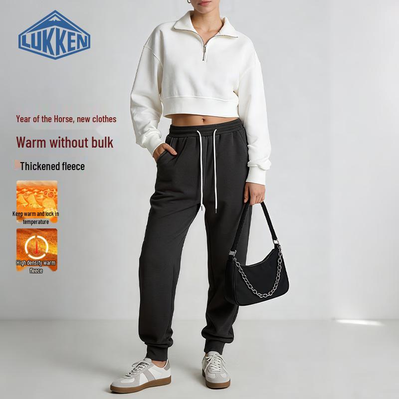 

LUKKEN Women s Lamb Fleece Lined Sweatpants M