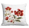 Spring and Summer Imitation Embroidered Flower Pillowcase Home Sofa Living Room Pillowcase New Style Pillowcase