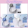 100w Fast Charging Data Cable With 12m Extensible Design For Apple Huawei Oppo Devices