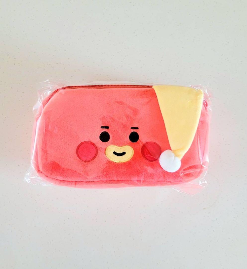 [Б/У] BT 21 Baby Официальный пенал-косметичка на двойной молнии TATA