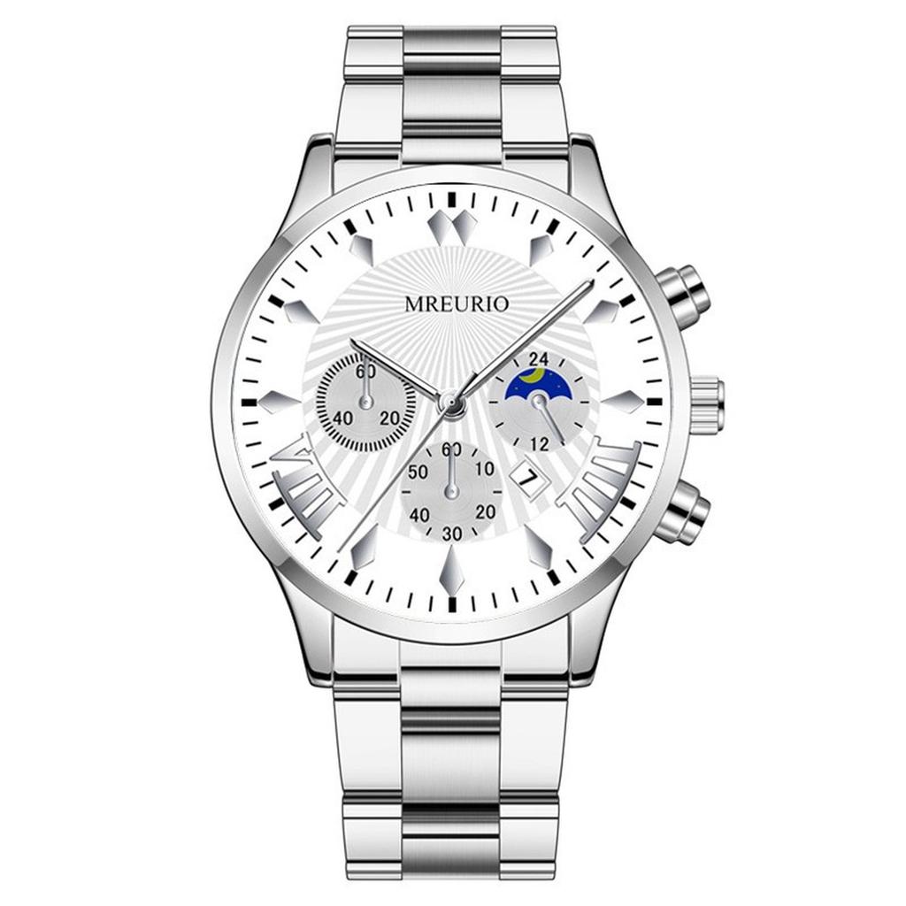 Mens Leather Business Fashion Watch Strap Watch For Gift Giving