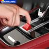 Samochodowy Ręczny Hamulec P Button Sequins Dekoracja Pokrywa Listwa Dla Porsche Cayenne Panamera 2018- Akcesoria Wnętrza
