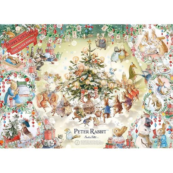 Epoch 500-Piece Jigsaw Puzzle Peter Rabbit Hobby Christmas! Peter RabbitTM (38×53cm) 06-514s Include