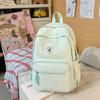 Schoolbag New Large Capacity Backpack ins College Style Girl Versatile Casual Backpack High Value Student School Bag