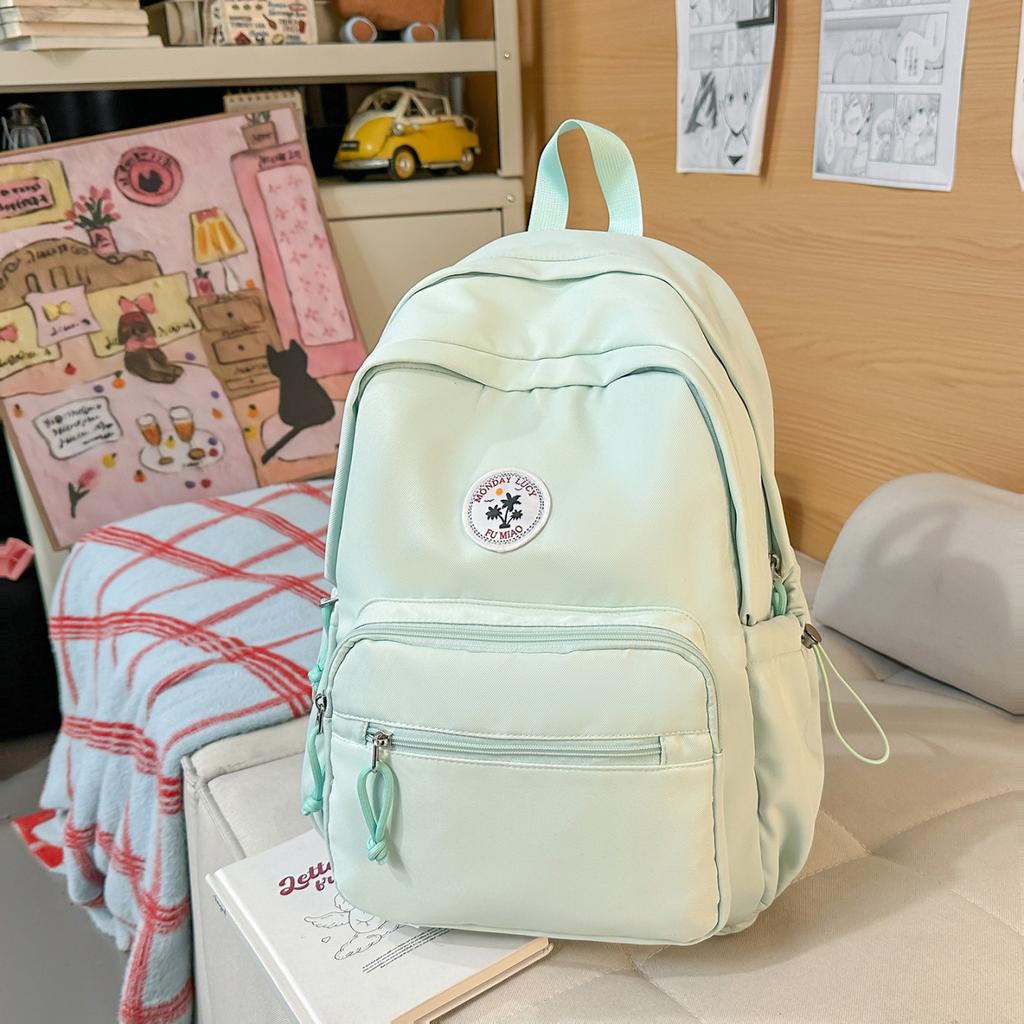 Schoolbag New Large Capacity Backpack ins College Style Girl Versatile Casual Backpack High Value Student School Bag