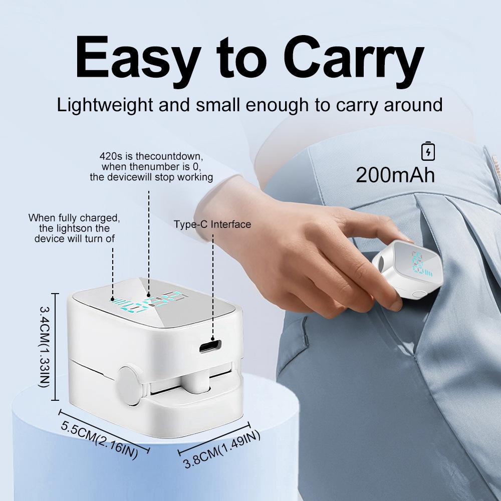 Smart Nail Fungus Lamp UV Sterilization Manicure Tool Mini Automatic Laser Device