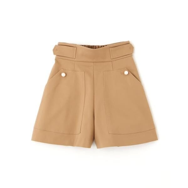 Jill by Jill Stuart Pearl Button Big Pocket Shorts