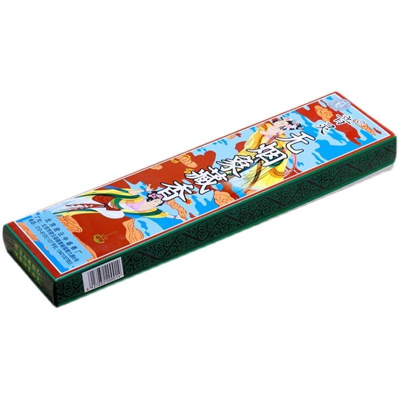 Handgjord tibetansk rökelse Buddha Rökfria rökelsepinnar Tibetanska offer Buddha/Naturlig inomhus Lugnande Meditationr Hemanvändning