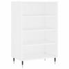 VidaXL Buffet haut blanc 57x35x90 cm bois d'ingénierie 827220
