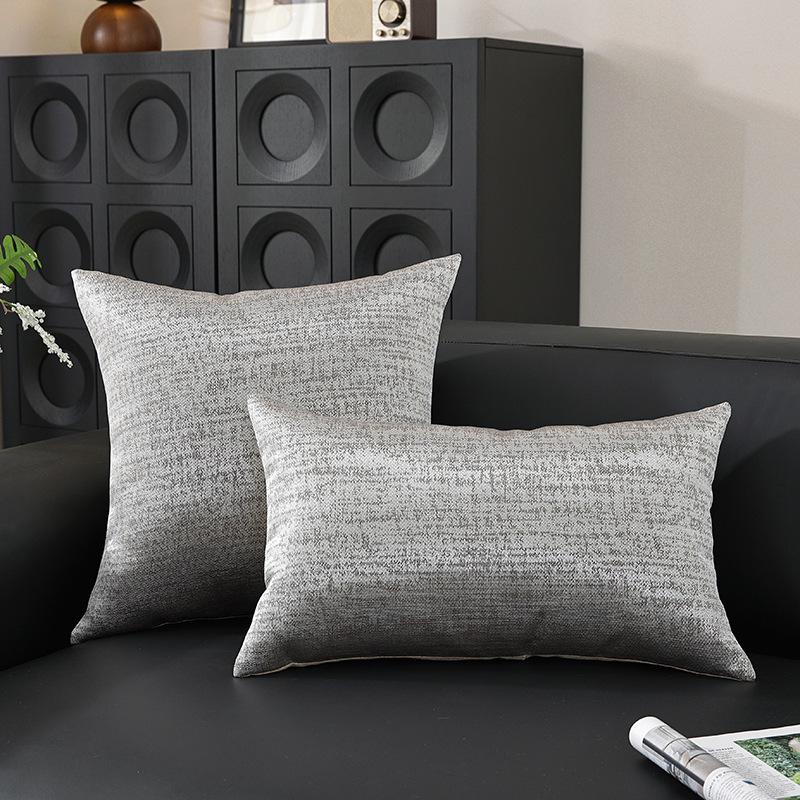 Light Luxury Ice Silk Cooling Pillowcase & Cushion Cover, for Office, Bedside, or Sofa (Pillow Insert Not Included)