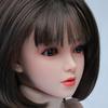 100% Silicone Sex Doll Head Standard Wig Suitable for 130-180CM Solid Dolls Body M16 and Standard Bolts 2 Connection Methods GJ-TF007