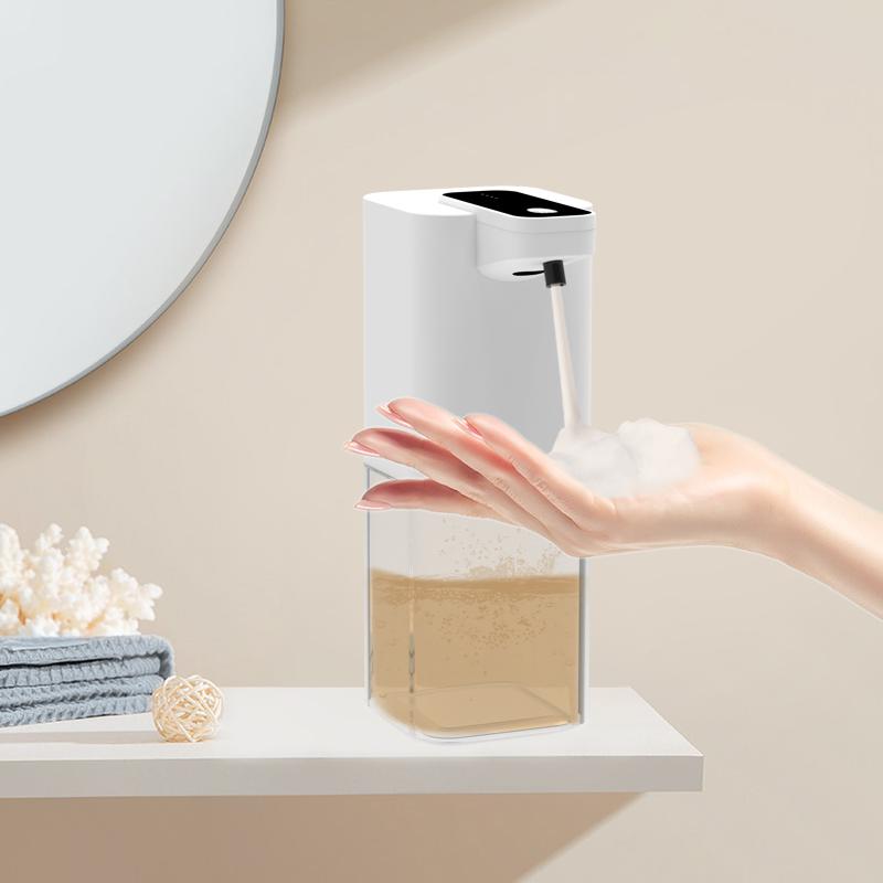 400ml New Rechargeable Foam/Liquid/Spray Model Touchless Electric Automatic Sensor Soap Dispenser for Toilet Bathroom & Kitchen