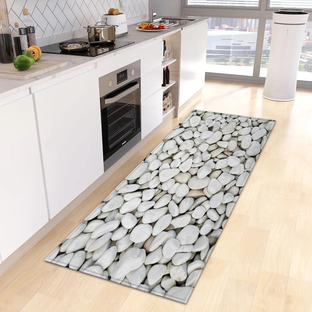 Pebble Pattern Home Kitchen Floor Mat Door Front Decoration Floor Mat