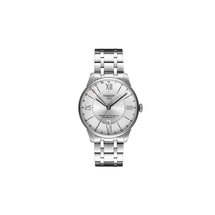 

TISSOT Tourelles Collection Automatic Mechanical Movement 50 meter Water Resistance Men s Watches Watch T099.429.11.038.00 Silver Dial