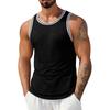 Men's Sleeveless Athletic Tank Top Lightweight Quick Dry Gym Workout Muscle Fit Sports Vest for Summer Training and Casual Wear