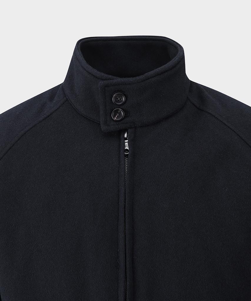 Brooks Brothers Wool Bomber Jacket (Navy) (Bbojmm2396Qef)