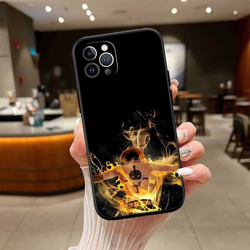 One Piece ACE Phone Case for Samsung S20 S21 S21S S22 S23 S24 FE Ultra Plus Lite F06 F16 M06 M16 M56 A07 A17 A36 A37 A55 A57