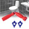 Plastic Toilet Seat Repair Wrench High-strength Red Toilet Seat Installation Wrench Universal Anti-slide Repairing Tools