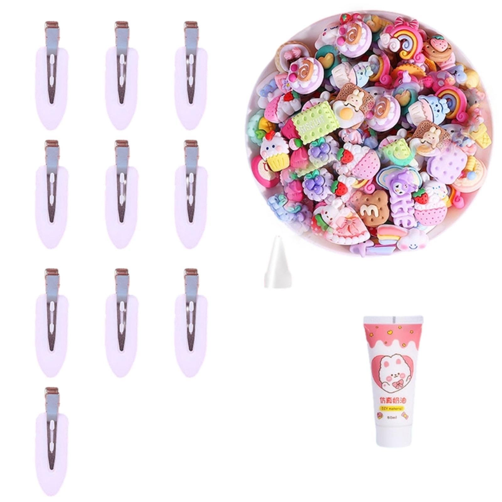 

Resin Hairpin Crafting Kits Personalize Your Hairstyle with Colorful Accessories Creative Hairpin Making Set DIY C