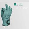 1Pair Stab-proof Leather Working Gloves Wear-resistant Safety Protection Gloves  Construction