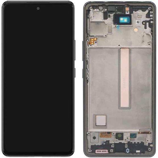 Screen Replacement LCD Display Touch Digitizer Assembly with Frame for Samsung Galaxy A53 5G A536 SM-A536B SM-A536U A536U1 6.5  (No Fingerprint)