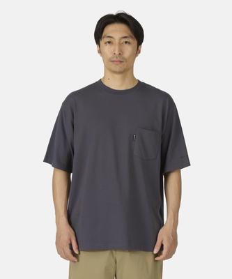 New Standard Pocket Short Size L T-Shirt NSD-TS-25AU001 T-shirt Sleeve Men's / Women's CHARCOAL Direct from Japan
