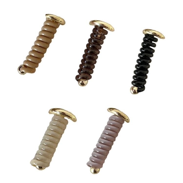 Fashionable Hair Tie Scrunchie Phone Cord Elastic Ponytail Holder Cord Hair Rope Coiled Hair Ties Fashion Accessory