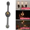 Aluminum Alloy Gas Tanks Stove Lamp Adapter One to Three Joint Light Weight Gas Tanks Connector Easy to Installation