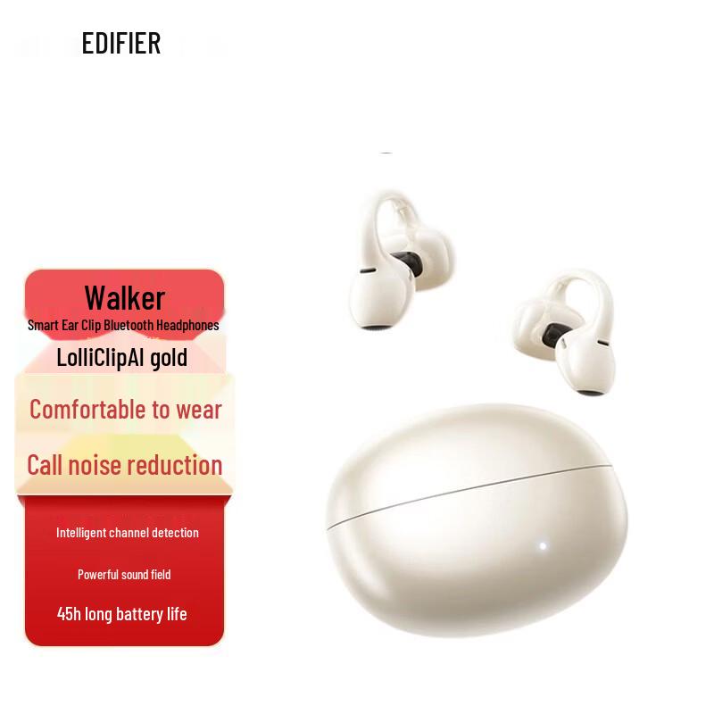 

Edifier Lolli Clip AI Smart Open-Ear Bluetooth Headphones
