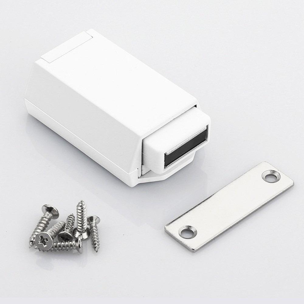 4pcs Push To Open Magnetic Door Catches Press Snap Cabinet Door Rebounder  Home Improvement