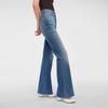 OVVOVV Women's Italian Fabric Flared Boyfriend Jeans