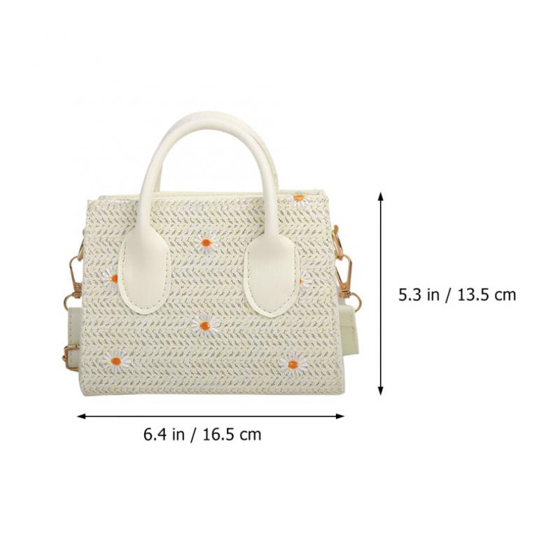 Woven Bag Travel Miss Small Shoulder Bags For Women Clutch Purse