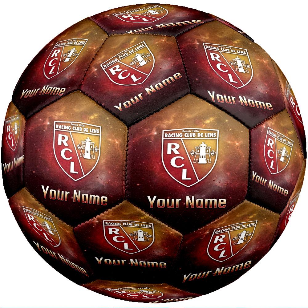 Racing Club De Lens Fashion Size 5 Football Wearproof Non‑Slip Soccer Ball For Sports Training Entertainment Use