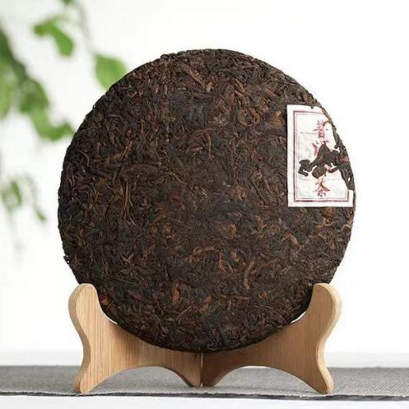 357g Yunnan Cooked Puerh Tea Top Old Tree Pu-erh Ripe Tea Cake Natural Pu'er Tea
